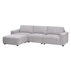 Sofa By Fancy Modular Sofa with Ottoman - 4 pcs Grey Outlet