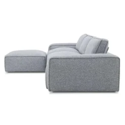 Modular Sofa with Ottoman - 4 pcs GREY Outlet