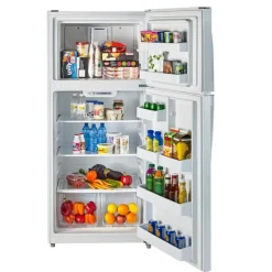Moffat 18 Cu Ft 30 In Refrigerator Top Freezer - MTE18GTKWW White Online
