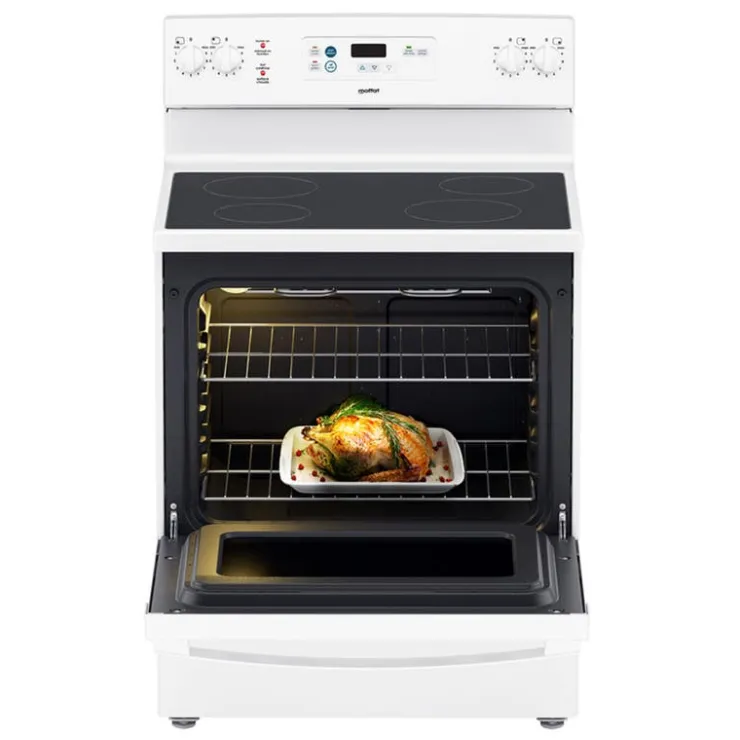 Moffat Range 30" Electric Glass-Ceramic - MCBS585DNWW White Sale
