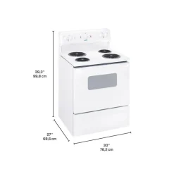Moffat Range 30" Electric Coil elements - MCBS523DNWW White