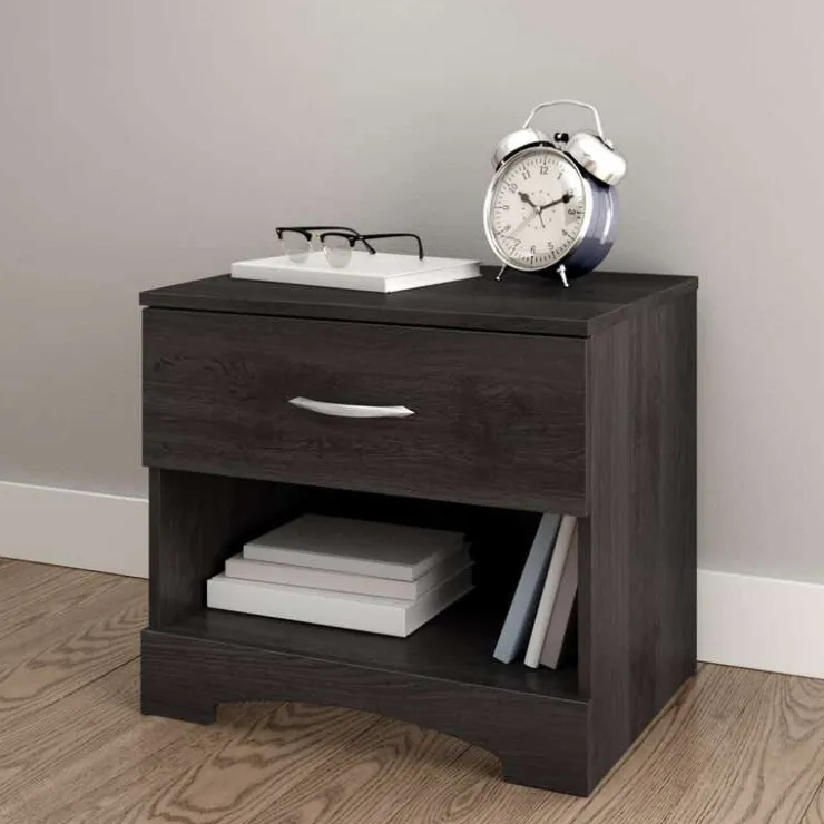 Meubles South Shore Night Stand - South Shore GRAY OAK