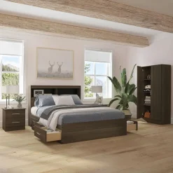 SUA-V Nightstand Taupe Outlet
