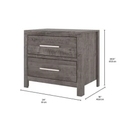 MEQ Nightstand - Grey COUNTRY GREY Online