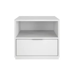 Nexera Nightstand - White Hot