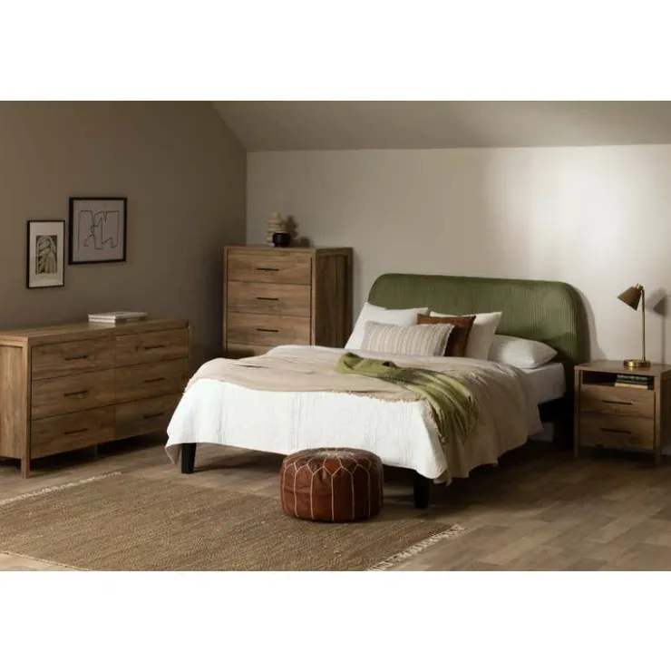 Meubles South Shore Nightstand - South Shore Natural Mango