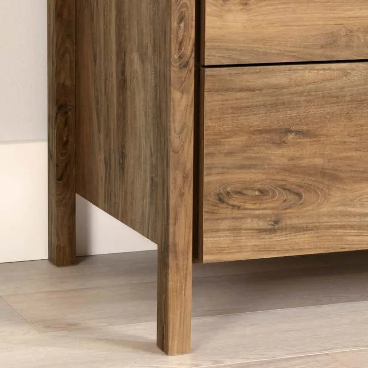Meubles South Shore Nightstand - South Shore Natural Mango