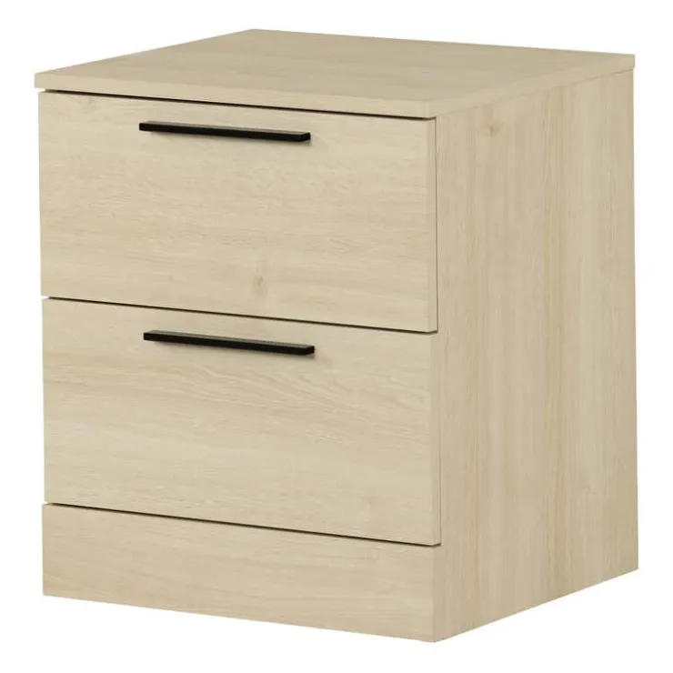 Meubles South Shore Nightstand - South Shore Bleached Oak Clearance