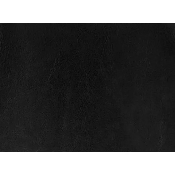 Monarch Nightstand - upholstered / 2 storage drawers - 21"h - leather-look - Black Discount