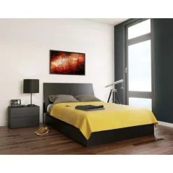 Nexera Nightstand, 1-Drawer, - Black Clearance