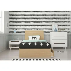 Nexera Nightstand, 1-Drawer, - White Best