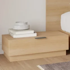 Nexera Nightstand (set of 2) - Natural blonde oak Best