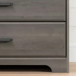 Meubles South Shore Nightstand with Charging Station - South Shore GRAY MAPLE Best