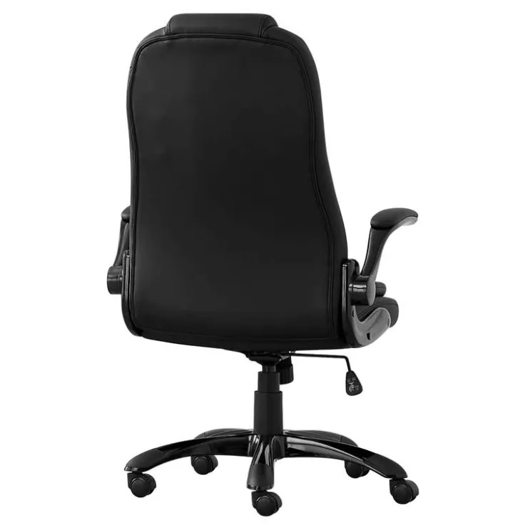 Monarch Office chair - leather-look / high back executive - Black New