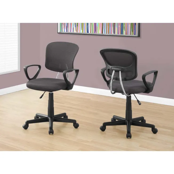 Monarch Office chair - mesh juvenile / multi position - Grey Sale