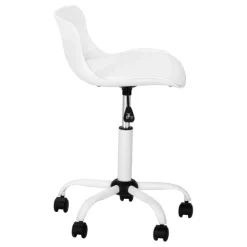 Monarch Office chair - juvenile low back - adjustable height    - White Sale