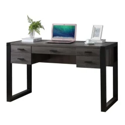Office desk Grey / Black New
