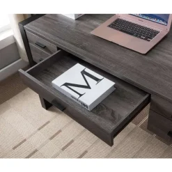 Office desk Grey / Black New