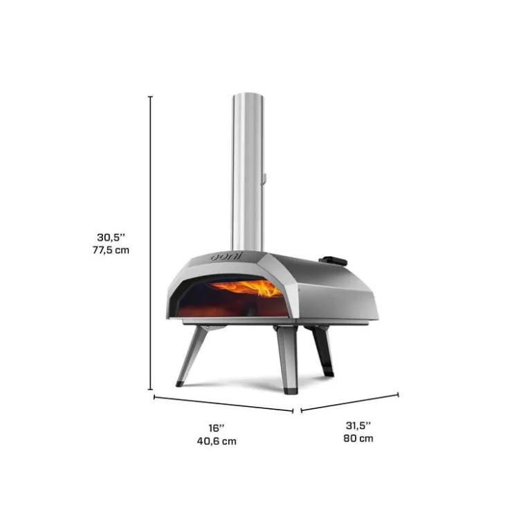 OONI Karu 12 12" Multi-Fuel Outdoor Pizza Oven Stainless Best