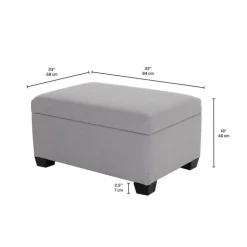 Sofa By Fancy Ottoman with Storage Clearance