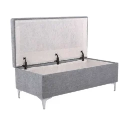 Sofa By Fancy Ottoman with Storage ROMA ASH Hot