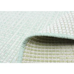Outdoor 7 x 10 ft Rug Mint Green