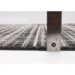 Outdoor 2 x 7 ft Rug Black Discount