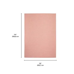 Outdoor 7 x 10 ft Rug Coral Best