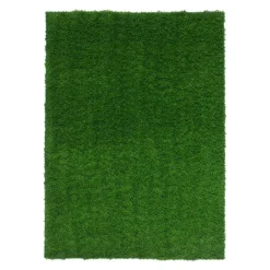 Outdoor Faux Grass Rug - 5 x 7 Green Clearance