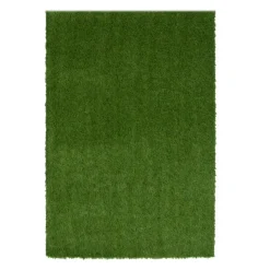 Outdoor Faux Grass Rug - 4 x 6 Green Outlet