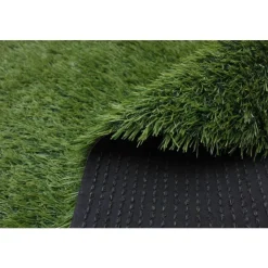 Outdoor Faux Grass Rug - 4 x 6 Green Outlet