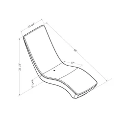 Meubles South Shore Outdoor Lounge Chair Greige Best