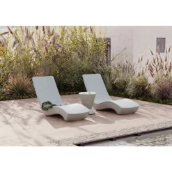 Meubles South Shore Outdoor Lounge Chair Greige Best