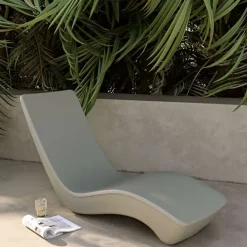 Meubles South Shore Outdoor Lounge Chair Sage Green Clearance