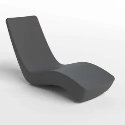 Meubles South Shore Outdoor Lounge Chair Dark Gray Sale