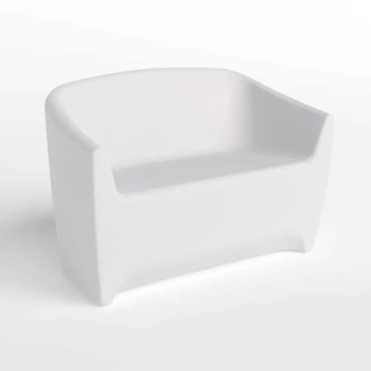 Meubles South Shore Outdoor Loveseat White Best