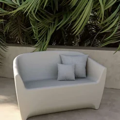 Meubles South Shore Outdoor Loveseat Greige New