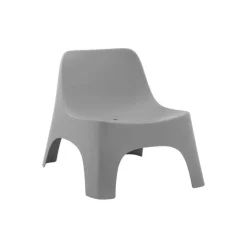 Outdoor Resin Stackable Seat - Grey Online