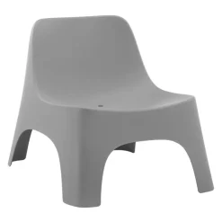 Outdoor Resin Stackable Seat - Grey Online