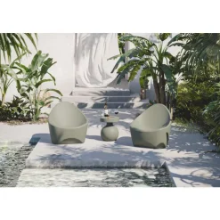 Meubles South Shore Outdoor Side Table Sage Green