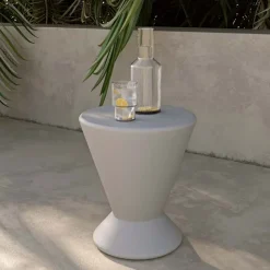 Meubles South Shore Outdoor Side Table Greige Best