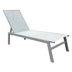Outdoor Textilene Lounge Chair - Beige Best