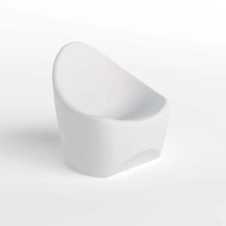 Meubles South Shore Outside Lounge Chair White Hot