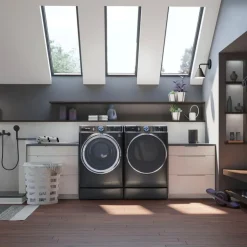 GE Appliances Pedestal Carbon Graphite Hot