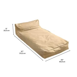 Pool Floating Bean Bag - Beige Outlet