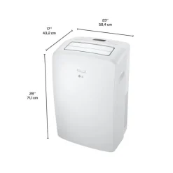 LG Portable Air Conditioner - 8,000 BTU White Sale
