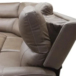 Power Modular Reclining Loveseat with Console - 3 pcs Cappuccino Sale