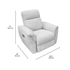 Power Recliner Beige Clearance