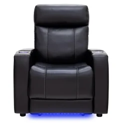 Power Recliner with Built-In Audio System - Black Best