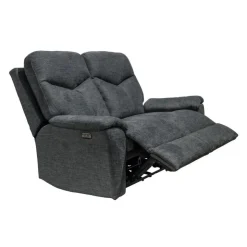 MINHAS Power Reclining Loveseat - Grey Hot